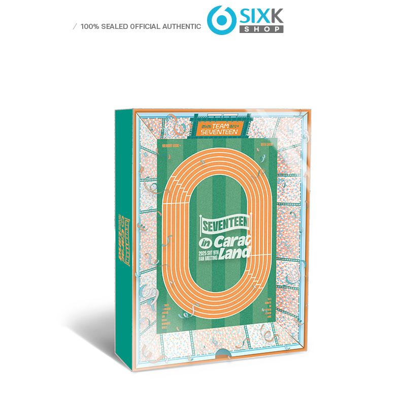 [Pre-order]2025 SVT 9TH FAN MEETING [SEVENTEEN IN CARAT LAND] MEMORY BOOK+(Online Benefit)