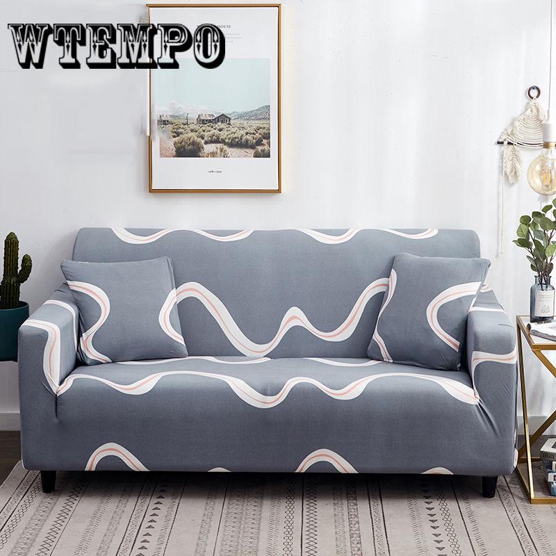 Slipcovers Sofa Cover Slip-resistant Sectional Couch Cover Sofa Towel Single/Two/Three/Four-seater