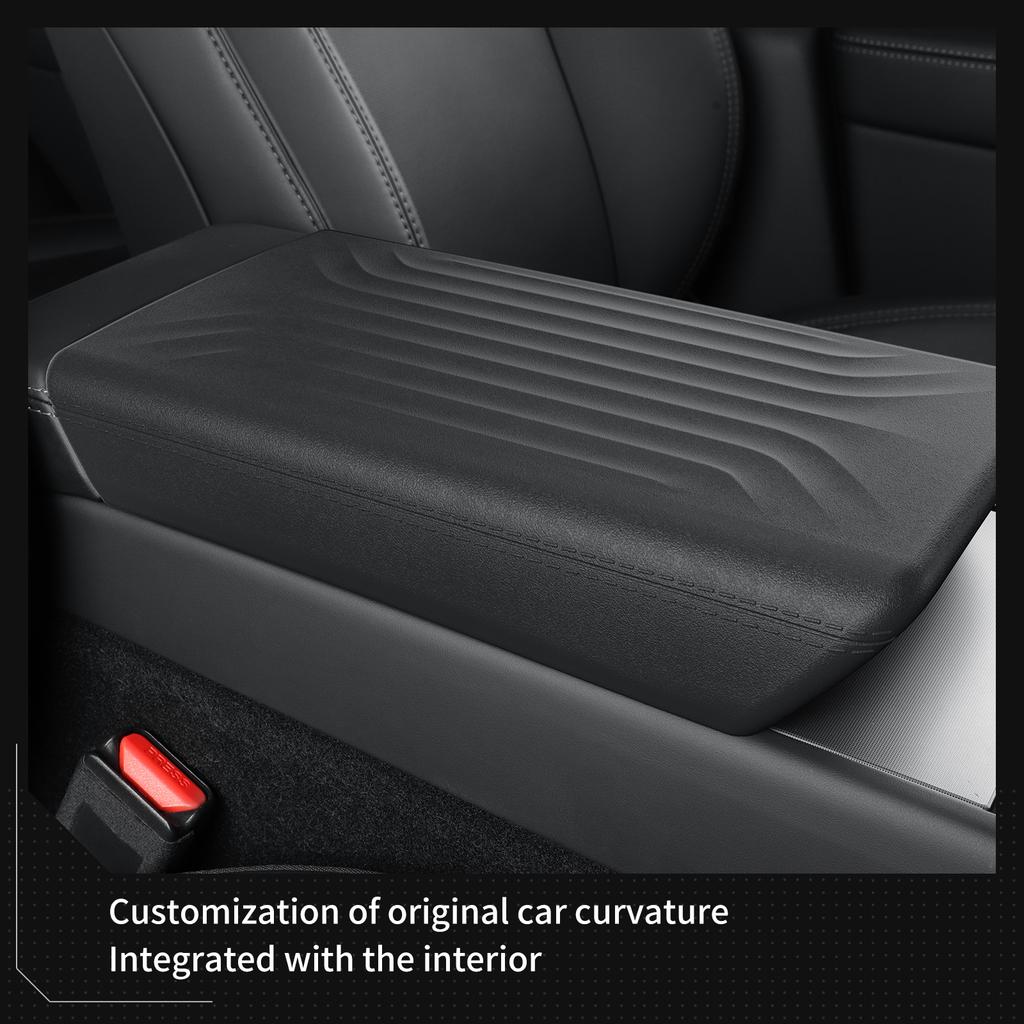 Für Tesla Model Y Juniper/Launch 2025 Armlehnenbox Schutzhülle Mittelkonsolen-Armlehne TPE Schutzmatte Autozubehör