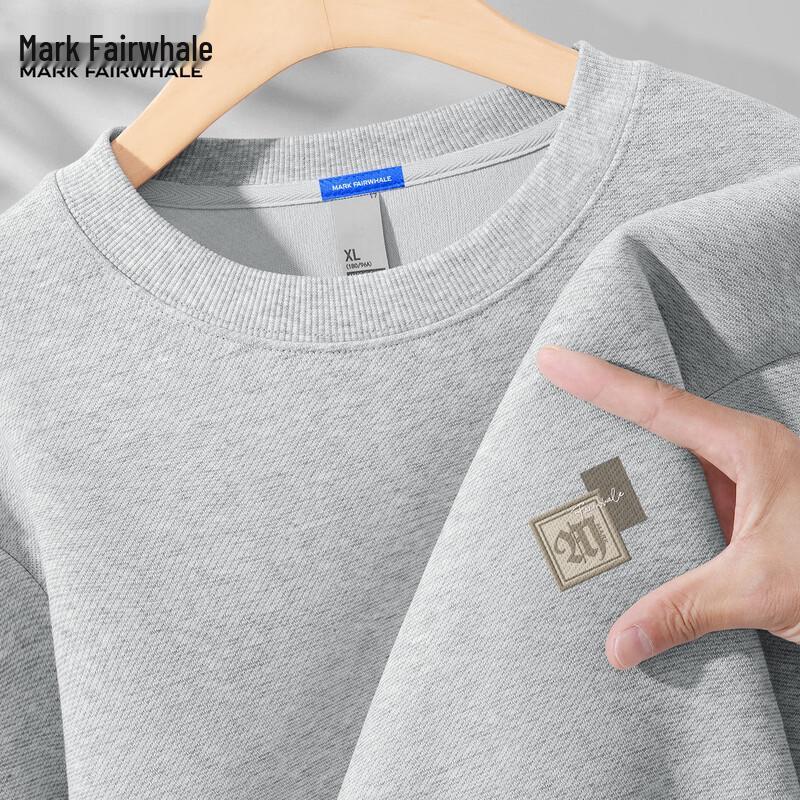 Mark Fairwhale Men's 2025 Casual Loose Fit Crew Neck Sweatshirt