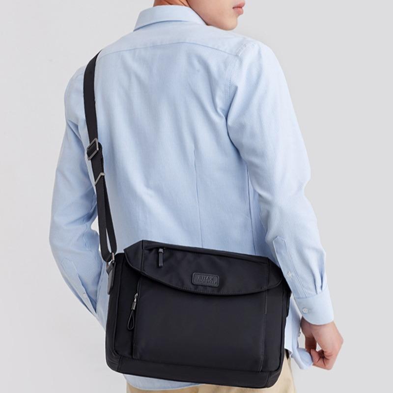 Large Capacity Men'S Bag Shoulder Bag Men'S Messenger Bag Men'S Bag Canvas Oxford Cloth Horizontal Model