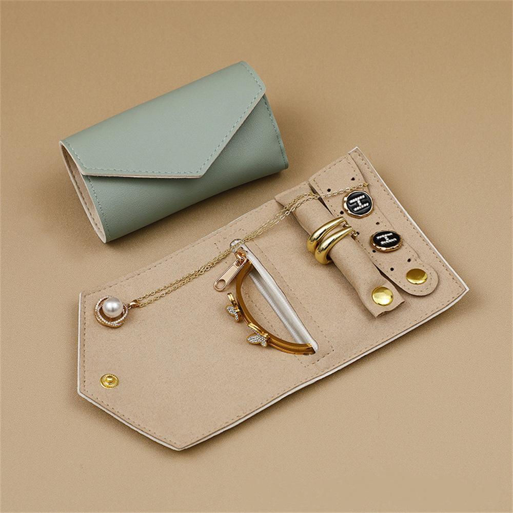 Jewelry Organizer Foldable Travel Jewelry Case Jewelry Storage Bag Display-Capable For Accessory Lovers Gift Item