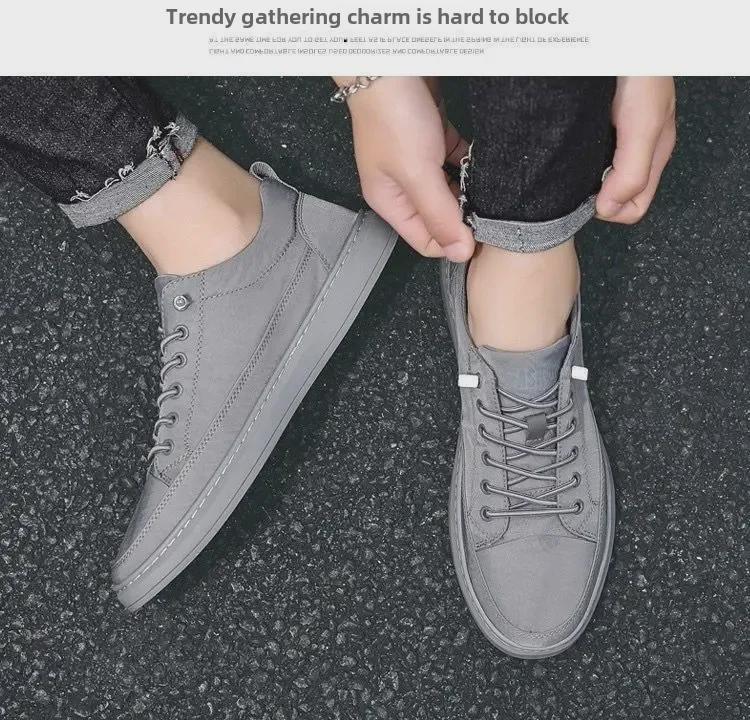 2023 Sommer Eis-Seide Atmungsaktive Herrenmode Sneaker