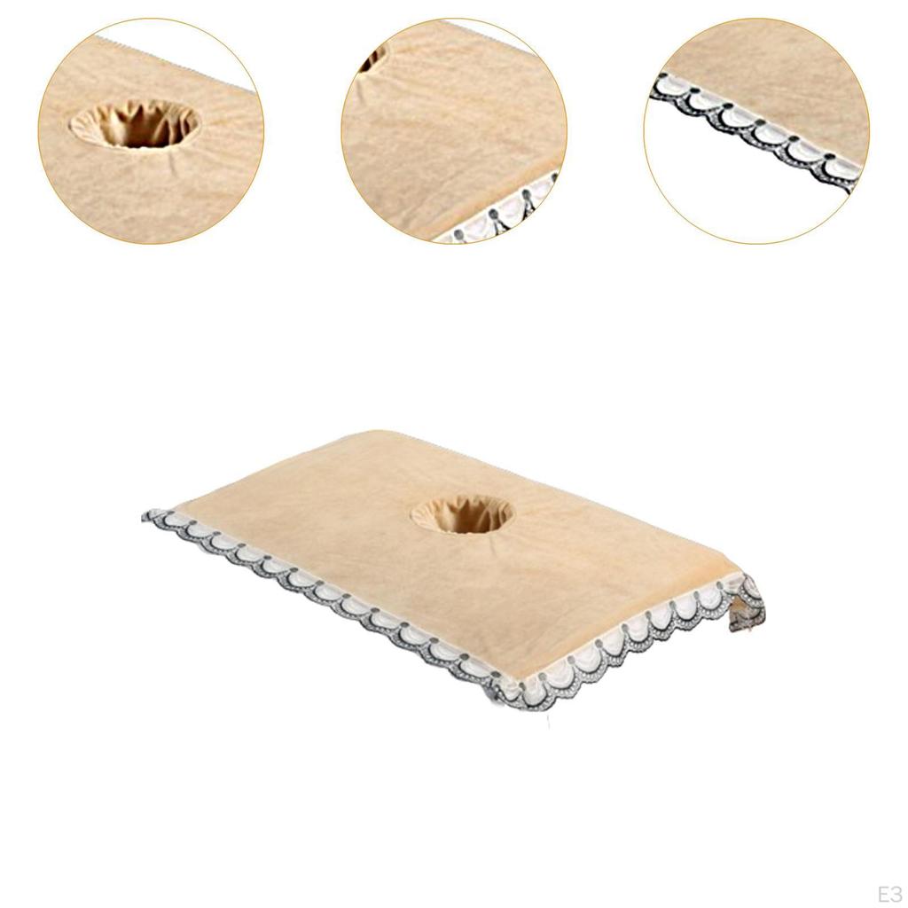 Massagetischhandtuch Schönheitsbettlaken ,Kissen mit Loch,