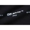 Off-White 2026 Autumn/Winter New 99 Digital Pink Arrow Graffiti Printed Men's and Women's Round Neck Hoodie