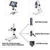 Ninyoon Universal Microscope Stand Stable Professional Aluminum Alloy Scope Base Holder Support Bracket Max Diameter for USB Digital Wireless WiFi