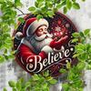 Vintage Metal Tin Sign for Holiday Party Home Decor