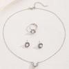 Baroque Pearl Jewelry Set: Necklace, Earrings, Ring, Bracelet, Choker for Women