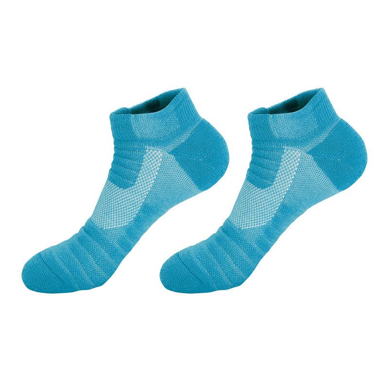 Men'S Low-Top Basketball Socks Men'S Towel Bottom Running Sports Socks Short Tube Mesh Badminton Socks Women'S Socks