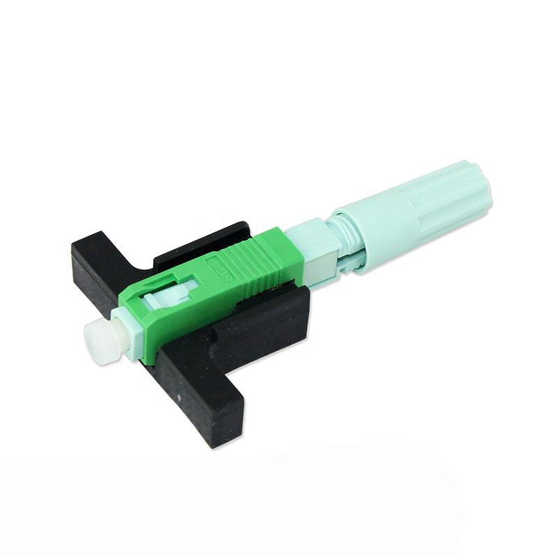 Airplane Head Ceramic Core Quick Cold Splice Connector SC/UPC APC Round Rail