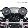 Daytona Motorcycle Mechanical Black 15621 Speedometer, Body/Black Panel/White LED, 60, 140km/h Display,