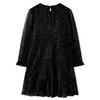 Robe à manches longues pour enfants noir 92/104/116/128/140