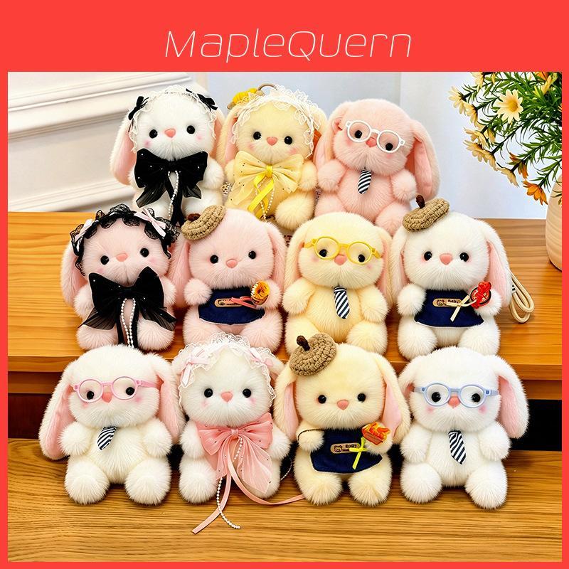 Bunny Lolita Plush Keychain Cute Hanging Doll For Bag Decor And Gift