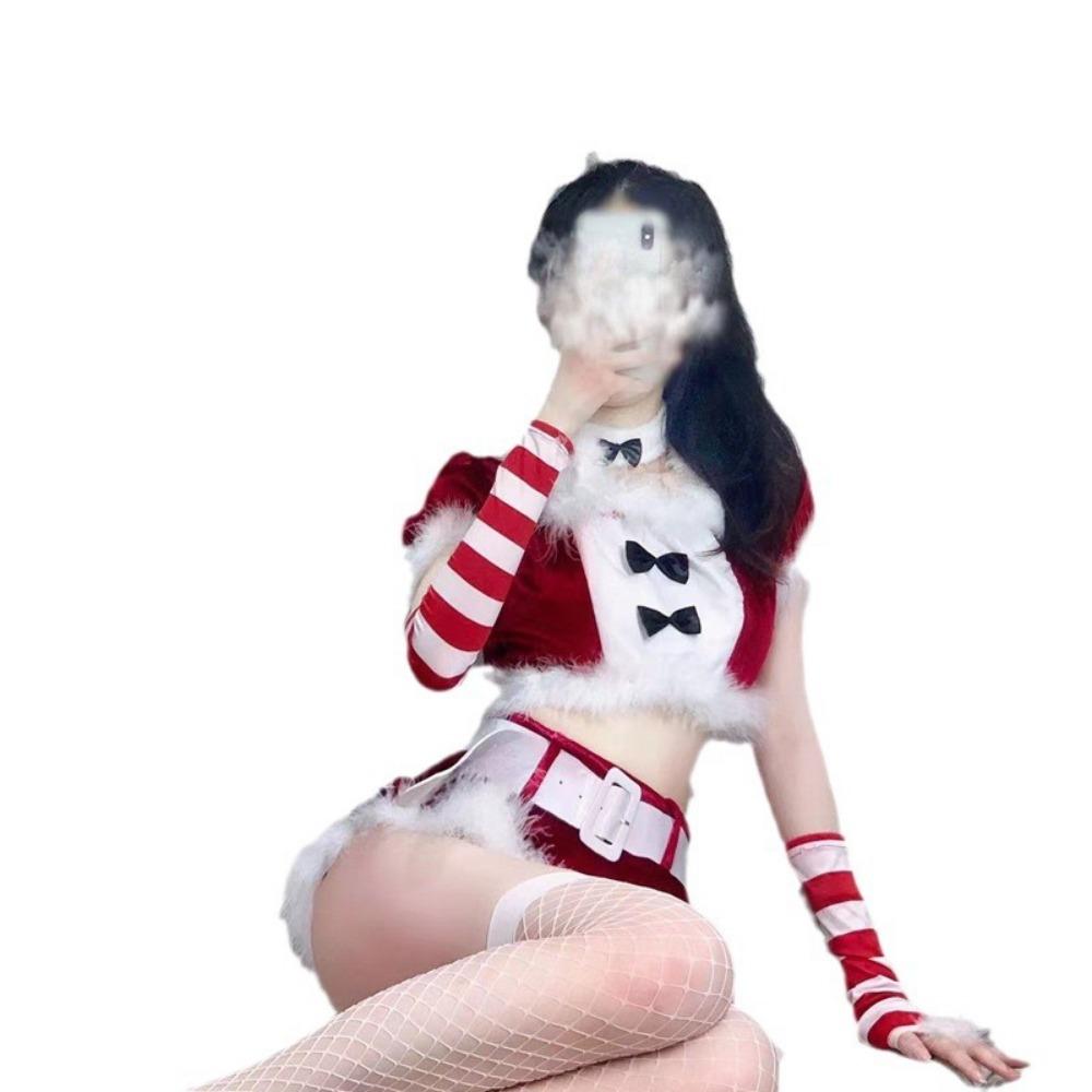Domila Sexy Lingerie Sexy Christmas Outfit Bunny Uniform Seduction Qqny Passion Suit New Year's Robe