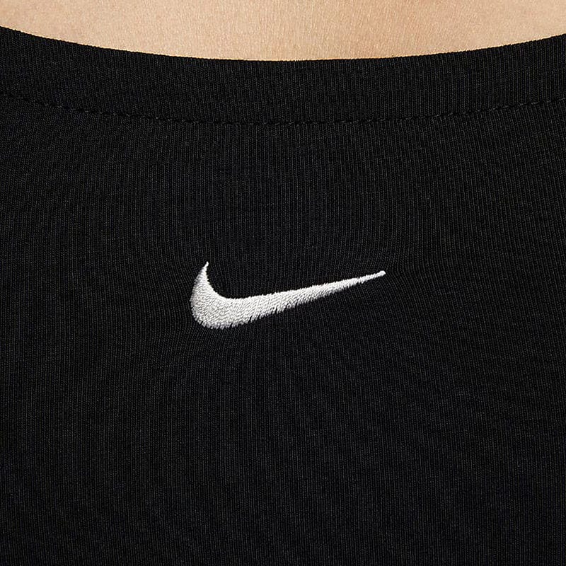 Nike Sportswear Chill Knit Women's Short-Sleeve T-shirt Black FZ7991-010
