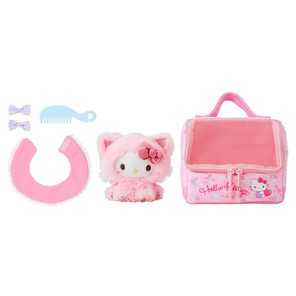 Sanrio Plysjpleiesett (Kattunge) Hello Kitty 363553