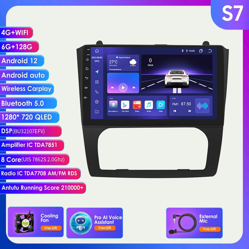 

Carplay 4G-LTE Радио 2 Din Android 12 Автомобильный мультимедийный плеер для Nissan Altima Teana GPS-навигация WIFI DSP 9 дюймов 2din AutoRadio SWC Интеллектуальный экран S7 8Core 6G 128G AI