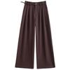 Genuine Slimming High-Waisted Wool Wide-Leg Pants - 2025 Autumn/Winter Loose Fit