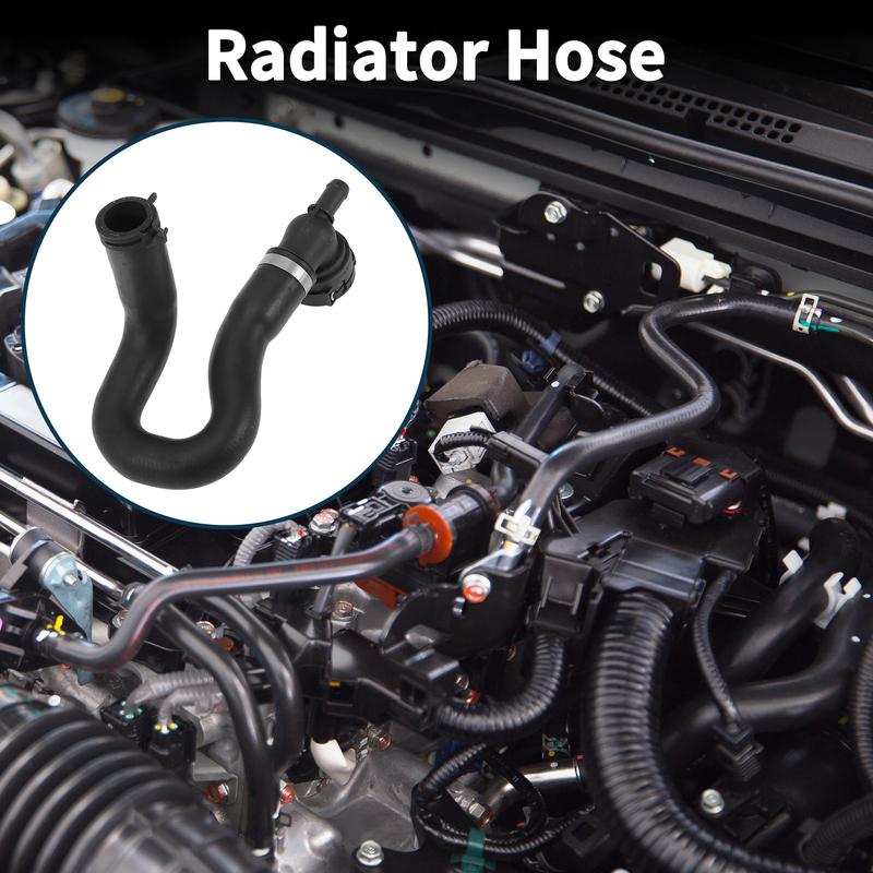 X Autohaux Car Radiator HoseNo.CV618286FC for Ford Escape 1.6L 2013-2016 Black Rubber Auto Heater Hose Water Tank Drain Pipe