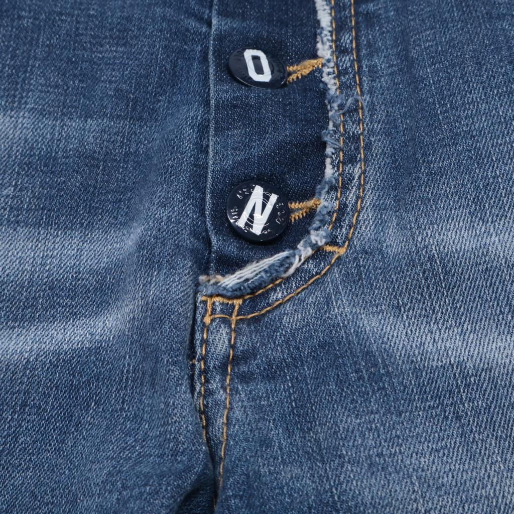 DSQUARED2 S79LA0043 Blue SKATER Button-Fly Denim Pants Bottoms 44 blueUsed