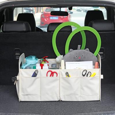Auto Aufbewahrungsbox Faltbare Auto Kofferraum Aufbewahrungsbox mit großem Fachraum