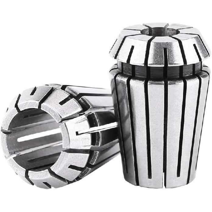 10pcs ER20 Spring Steel Collet Set Spring Collet Chuck for CNC Workholding Engraving Milling Lathe Tool 3mm, 1/8"/4mm/5mm/6mm, 1/4", 8mm, 10mm, 12mm,