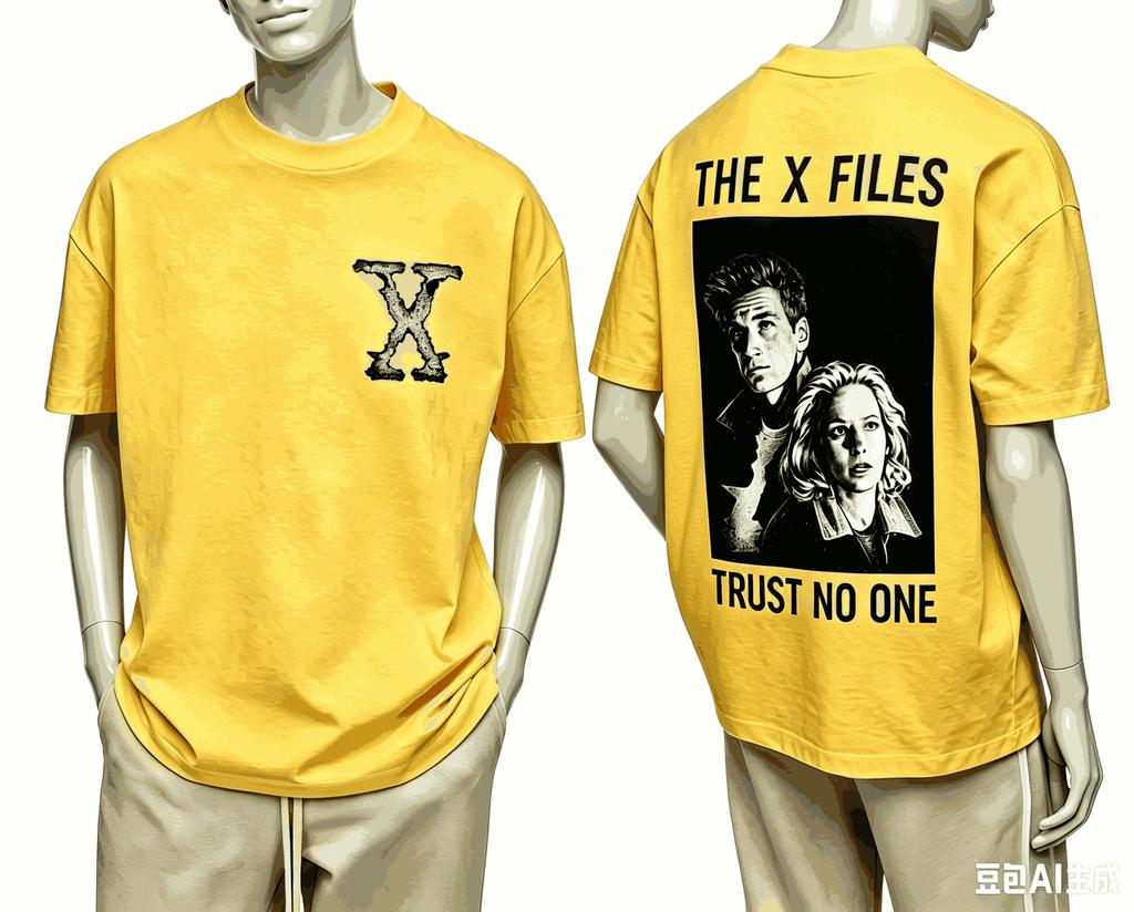 Die Xfiles Für Fan Geschenk T-Shirt Unisex Unisex Harajuku Oversized Unisex Kurzarm Streetwear Hohe Qualität Paare Klassisch Weich