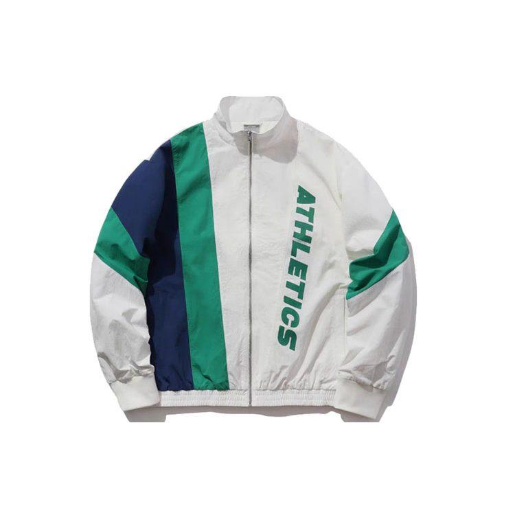 Li Ning Jacket Unisex Milky White & Green Multicolor AJDQ034-2