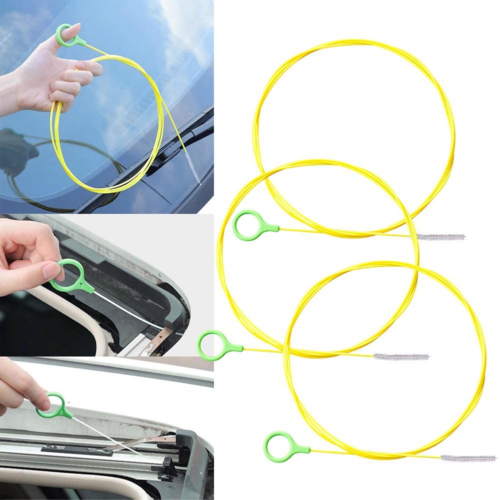 Car Sunroof Drain Dredge Pipe Cleaning Brush Dredging Brush