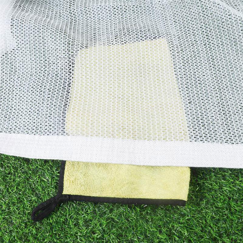 4Pin White Sunshade Net 55% Shading Rate Home Garden Succulent Plant UV Protection Balcony Terrace Shade Sail Car Sun Cover Shed
