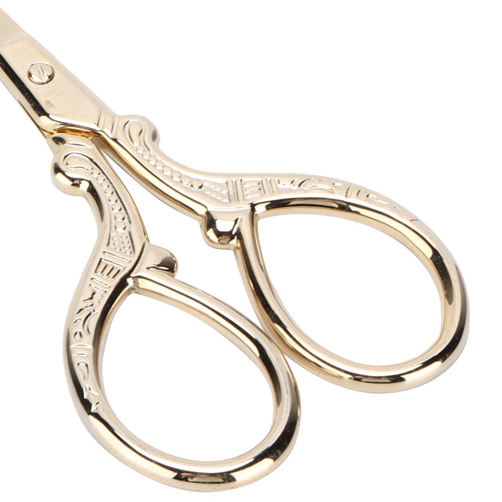 Stainless Steel Thread Scissors Lightweight Cross Stitch Scissors  For Sewing Crafts