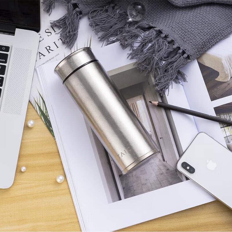 TAIC Pure Titanium Insulated Portable Cup