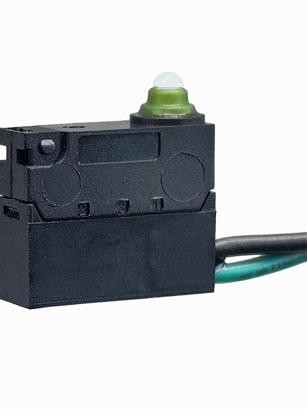 Waterproof IP67 Built-in Resistor Wiring Harness Micro Switch for New Energy Charging Gun