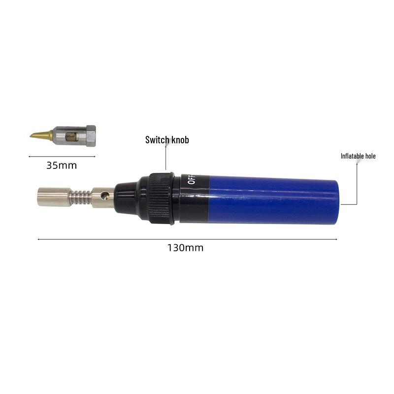 VA100 Pen-Style Gas Soldering Iron: DIY Inflatable Electric Torch Lighter Tool