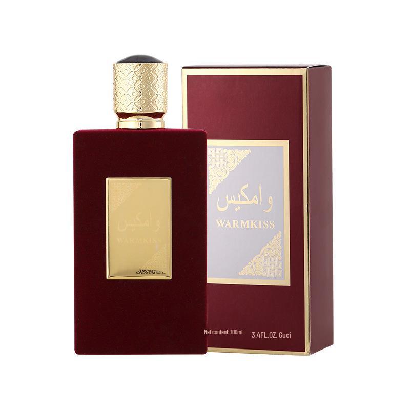 Dubai Arabian Perfume for Men & Women - Long-lasting Woody Scent, Middle Eastern Red Velvet Fragrance