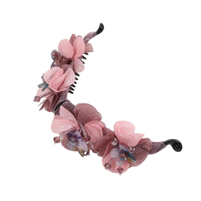 

Модная заколка для волос с цветком для мамы, аксессуары для волос для женщин, ретро, для хвостика, противоскользящий закрученный зажим, головной убор, ювелирные изделия, подарки, аксессуар