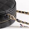 Circle Chain Quilted Mini Crossbody Bag (2 Colors)