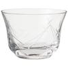 Toyo Sasaki Glass Iced Tea Illustrated Kiriko Iced Tea Matsuba Set of Made In Dishwasher Glass Commercial Glass Glass, Glass, Pattern, 185ml, 3,