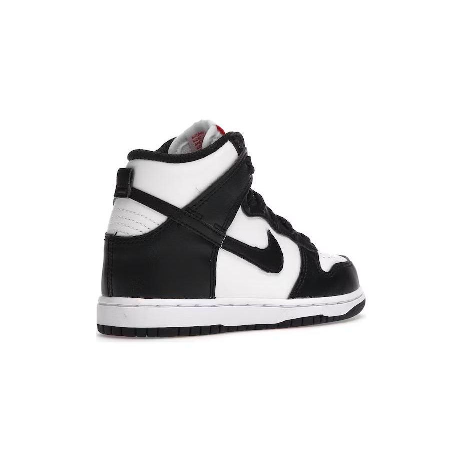 Nike Dunk High PS Juodi Balti Vaikų Sportbačiai University-Red DD2314-103