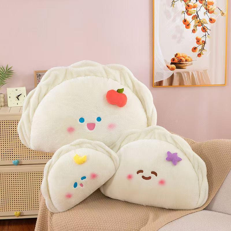 Creative Dumpling Star Soft Hugging Pillow - Cute Bedside & Living Room Cushion Ornament