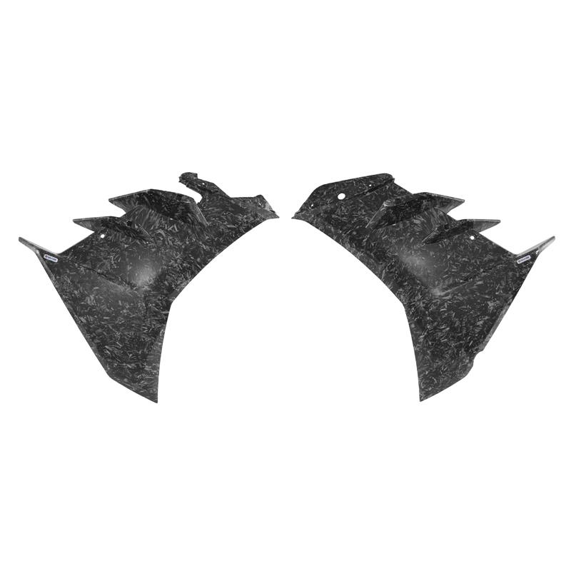 1 Pair Front Spoiler Fairing Cover Side Panel Wing Replace Accessory For Aprilia RSV4 RS V4 Factory 2021 2022 2023 2024