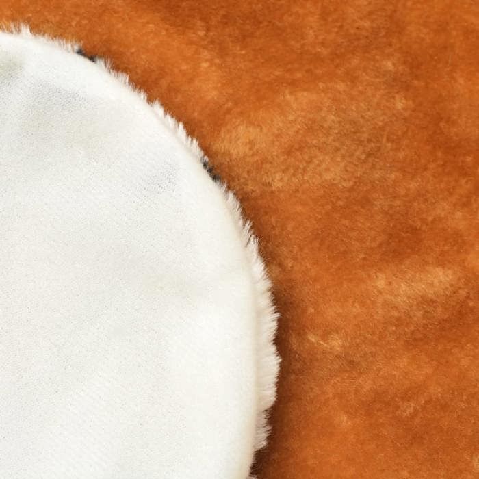 Plush Rug - vidaXL - Lion - 205 Cm - Brown - Indoor