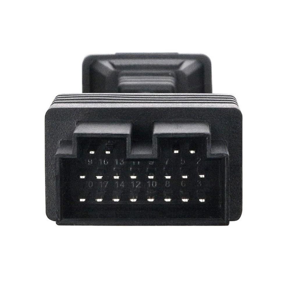 22pin17pin16pin OBD2 Diagnostic Adapter Plastic Diagnostic Connector for For Toyota Car Auto Repair
