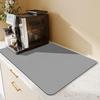 Minimalist Diatomaceous Earth Coffee Maker Mat: Heat-Resistant, Thickened, Waterproof, Stain-Resistant Kitchen and Table Drain Mat