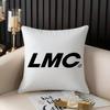 Classic Korea Brand L-Lmc Pillow Case Home Dorm Chair Back Short Plush Double-Sided Printing Office Nap Time Cushion Cover