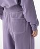 MUSINSA STANDARD WOMAN Pigment Wide Sweatpants [Purple Grey]