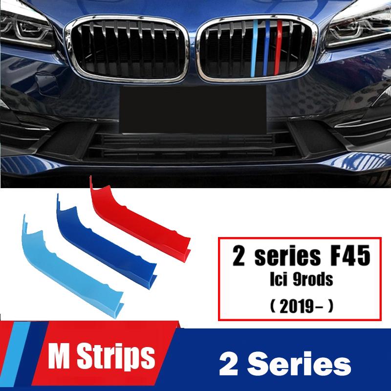 MLKK4 M Power Front Grille Trim Strips For BMW X1 X2 X3 X4 X5 X6 X7 F48 F49 E84 F39 F25 F26 G01 G02 F15 E70 G05 F16 E71 E72 G07 Z4 E89