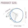 Adhesive Hat Hooks For Wall 10 Pieces Household Hat Hanger No Punching Adhesive Hooks For Bathroom Shower Kitchen Bedroom