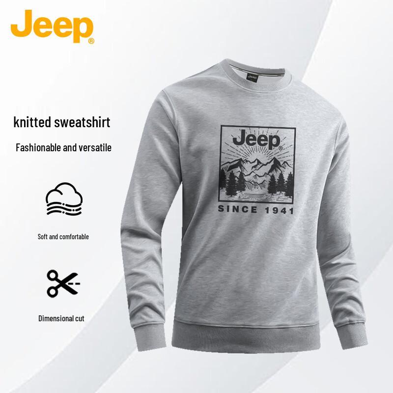 

JEEP Unisex Heavyweight Crewneck Sweatshirt 2XL