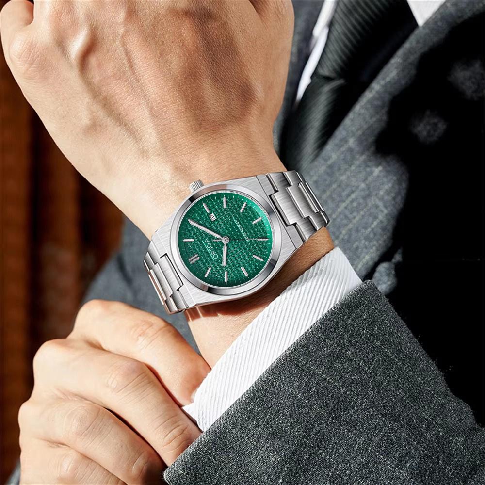 Luxury Man Watch Waterproof Stainless Steel Men Wristwatch Luminous Date Fashion Business Quartz Men's Watches